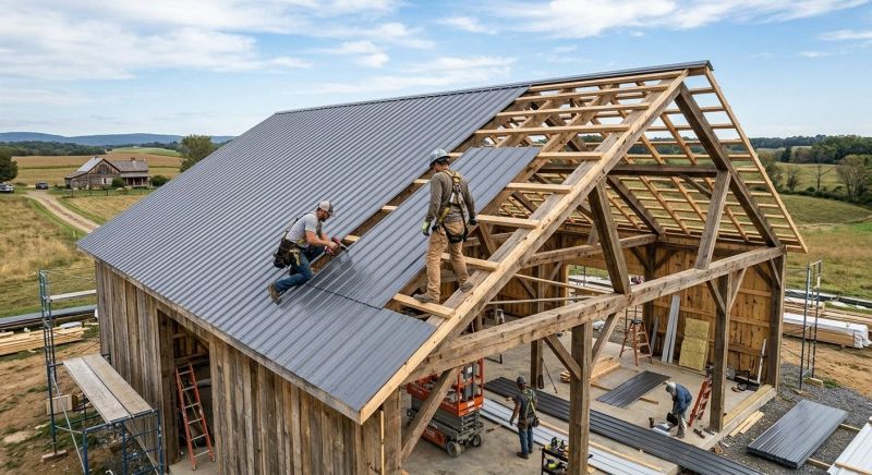 Metal Roof Framing Service