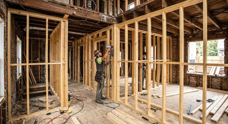 Building Framing in Conroe, TX